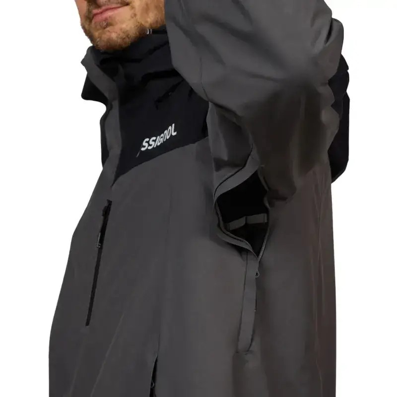 Kurtka Narciarska Rossignol Hero Velika Jkt Onyx Grey 2026