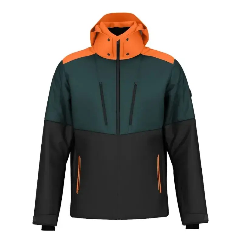 Kurtka Narciarska Head Neo Jacket Black Orange Green 2026