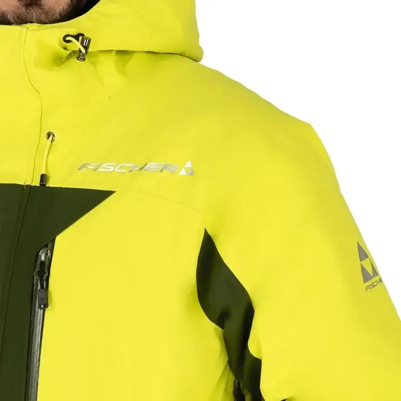 Kurtka Narciarska Fischer Dash Fischer Yellow 2025