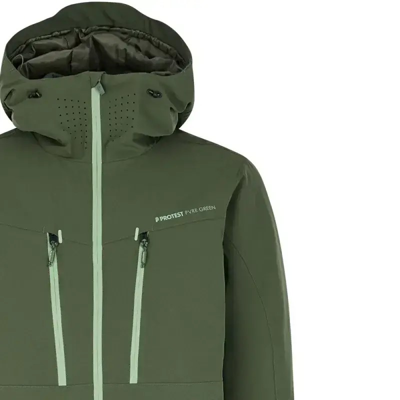 Kurtka Narciarska Snowboardowa Protest Prttimothy Thyme Green 2025