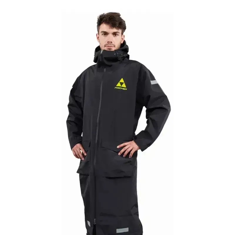Płaszcz Fischer Rain Coat 2,5 Layer Black 2025