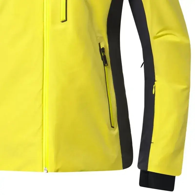 Kurtka Narciarska Damska Descente Smooth Logo Jacket Black Yellow 2026