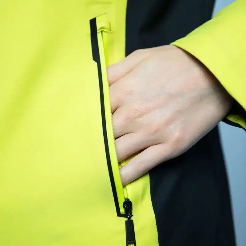 Kurtka Narciarska Damska Descente Smooth Logo Jacket Black Yellow 2026