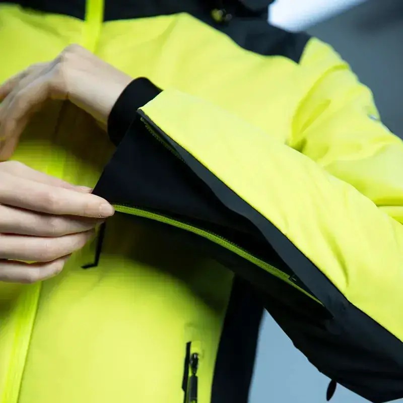 Kurtka Narciarska Damska Descente Smooth Logo Jacket Black Yellow 2026