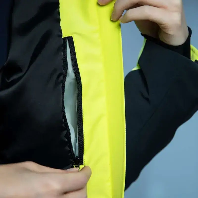 Kurtka Narciarska Damska Descente Smooth Logo Jacket Black Yellow 2026