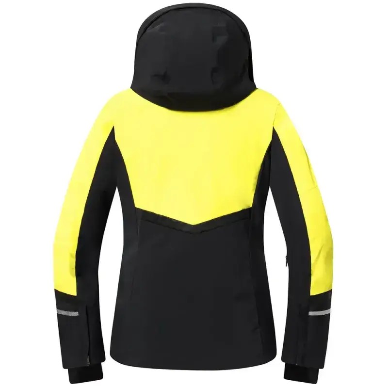 Kurtka Narciarska Damska Descente Iriss Jacket Black Yellow 2026