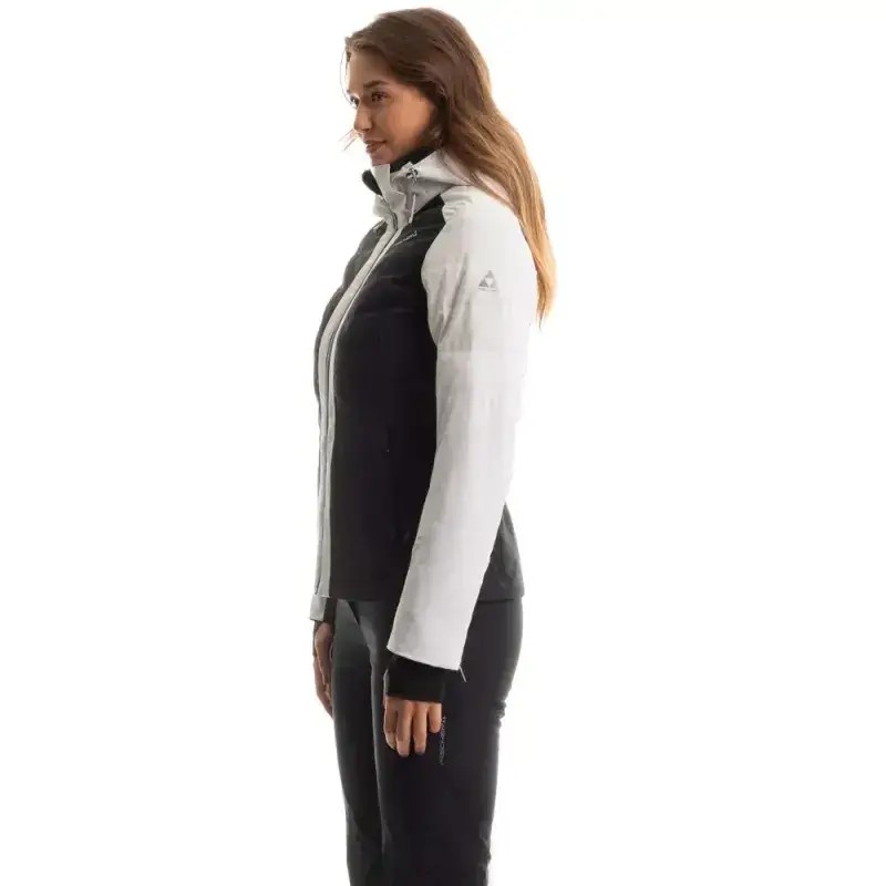 Kurtka Narciarska Damska Fischer Soleil Neo Black White 2025