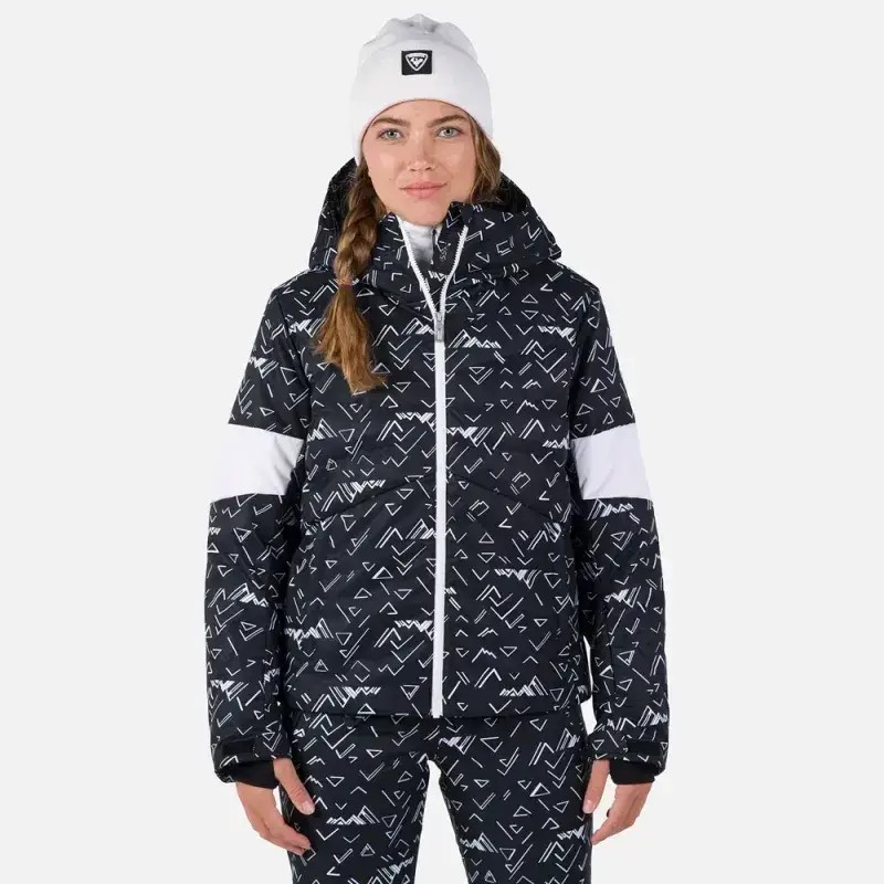Kurtka Narciarska Damska Rossignol W Wispile Puffy PR Jkt Black 2025