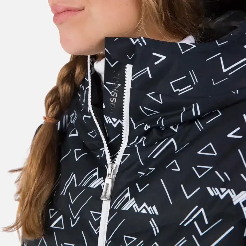 Kurtka Narciarska Damska Rossignol W Wispile Puffy PR Jkt Black 2025