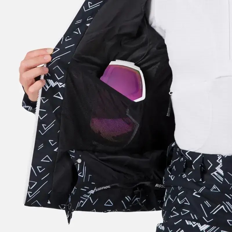 Kurtka Narciarska Damska Rossignol W Wispile Puffy PR Jkt Black 2025