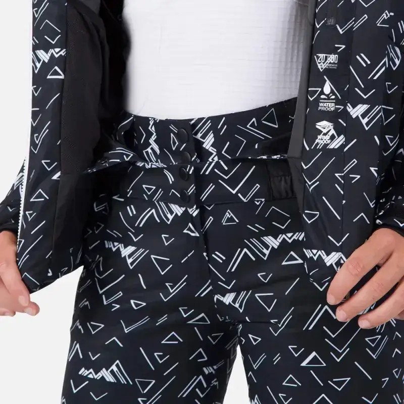 Kurtka Narciarska Damska Rossignol W Wispile Puffy PR Jkt Black 2025