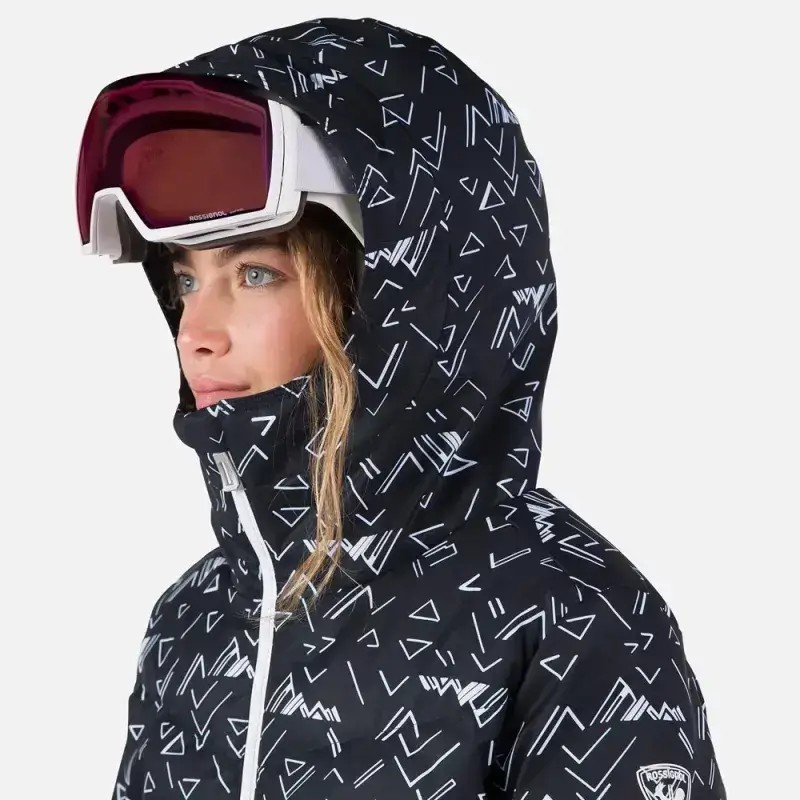 Kurtka Narciarska Damska Rossignol W Wispile Puffy PR Jkt Black 2025