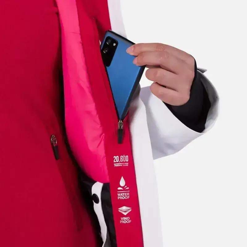 Kurtka Narciarska Damska Rossignol W Strawpile Jkt White 2026