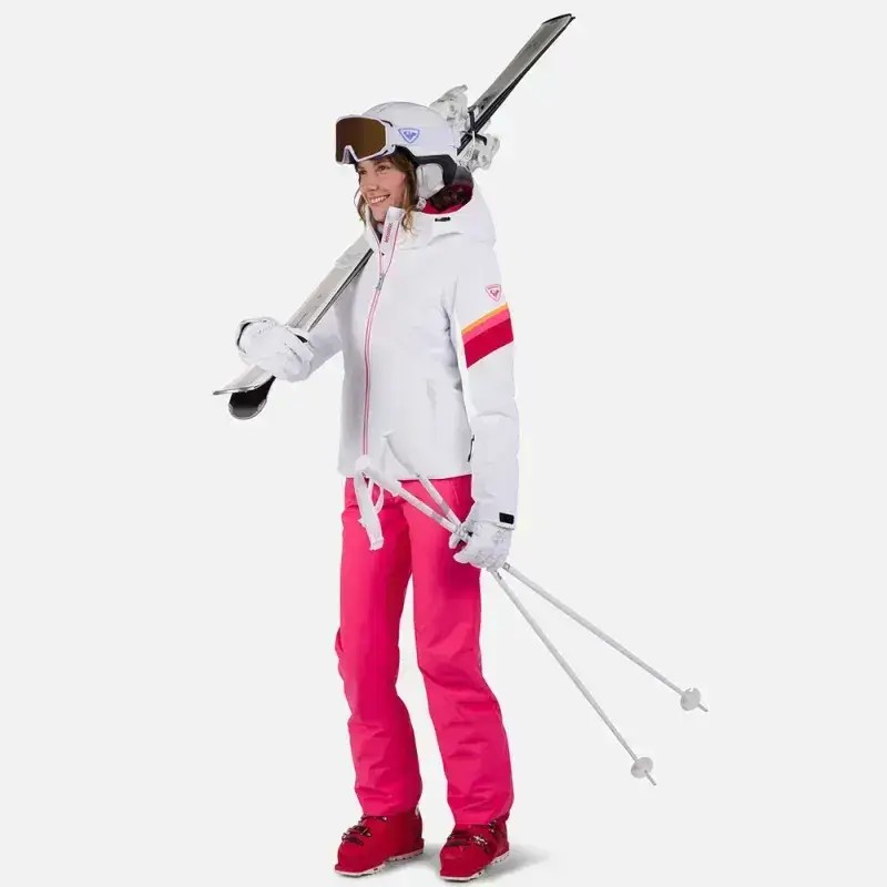 Kurtka Narciarska Damska Rossignol W Strawpile Jkt White 2026
