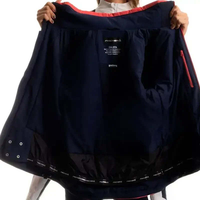 Kurtka Narciarska Damska Fischer Calista Calypso Coral 2025