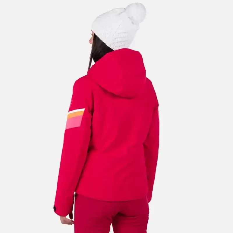 Kurtka Narciarska Damska Rossignol W Strawpile Jkt Ruby Red 2026