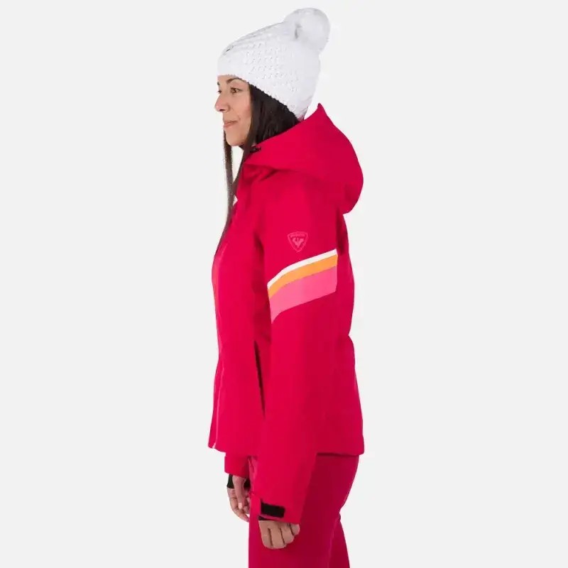 Kurtka Narciarska Damska Rossignol W Strawpile Jkt Ruby Red 2026