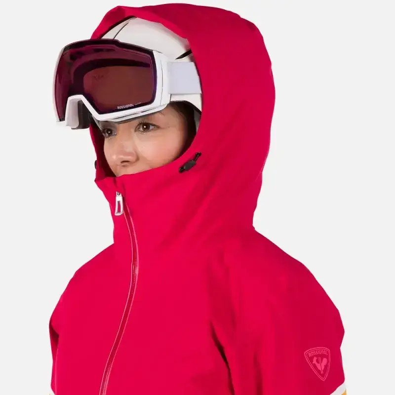 Kurtka Narciarska Damska Rossignol W Strawpile Jkt Ruby Red 2026
