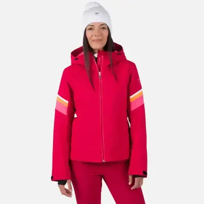Kurtka Narciarska Damska Rossignol W Strawpile Jkt Ruby Red 2026