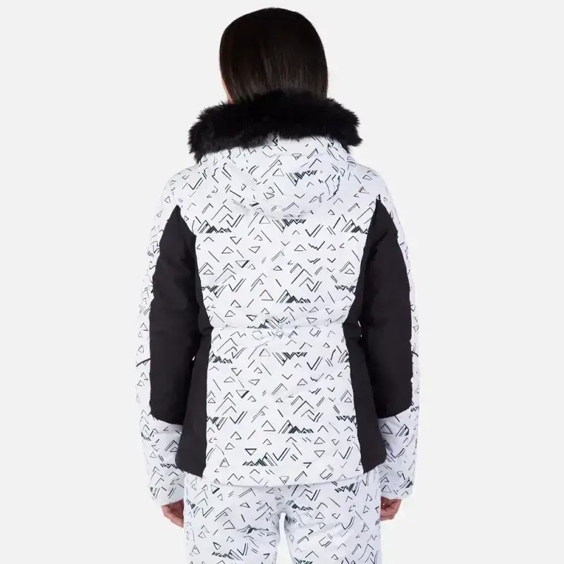 Kurtka Narciarska Damska Rossignol W Staci PR Puffy Jkt White 2025