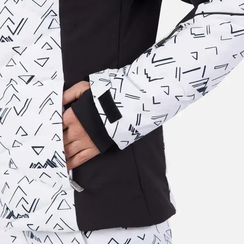 Kurtka Narciarska Damska Rossignol W Staci PR Puffy Jkt White 2025