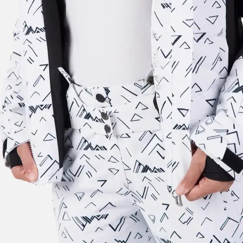 Kurtka Narciarska Damska Rossignol W Staci PR Puffy Jkt White 2025