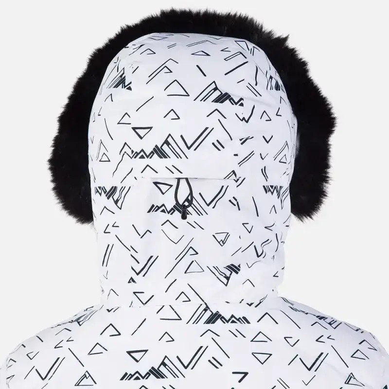 Kurtka Narciarska Damska Rossignol W Staci PR Puffy Jkt White 2025