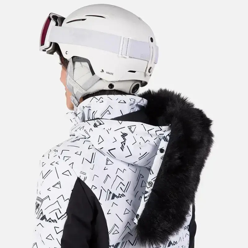 Kurtka Narciarska Damska Rossignol W Staci PR Puffy Jkt White 2025