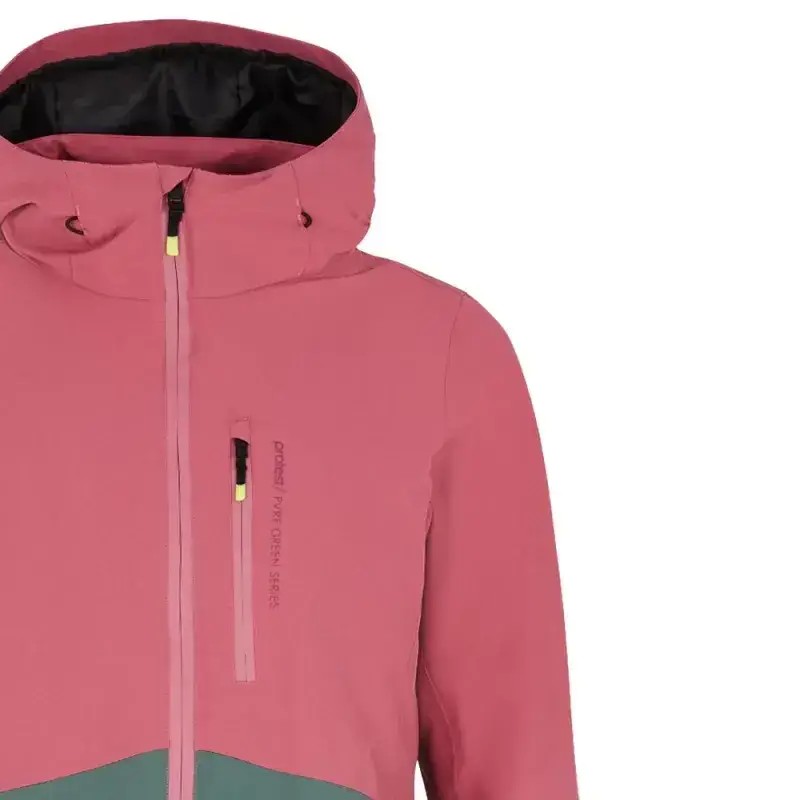 Kurtka Narciarska Damska Protest Prtdisk Dust Rose 2025