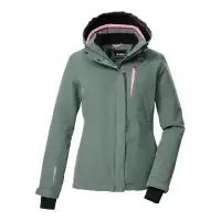 Women's Killtec Ksw 25 Green Grey Ski Jacket 2026