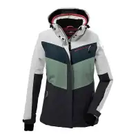 Women's Killtec Ksw 253 Black Blue Ski Jacket