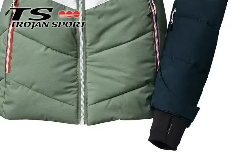 Kurtka Narciarska Damska Killtec Ksw 1 38599 Green Grey