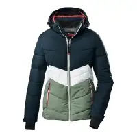 Killtec Ksw 1 38599 Women's Ski Jacket Green Grey