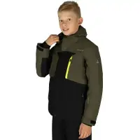 Fischer Dash JR Rifle Green 2025 Children's Ski Jacket