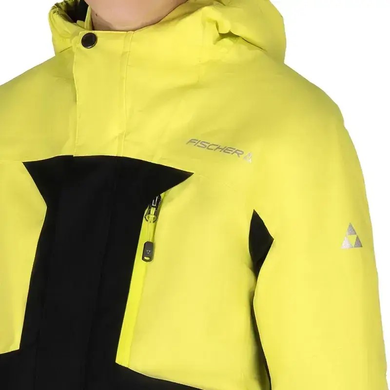 Kurtka Narciarska Dziecięca Fischer Dash JR Fischer Yellow 2025