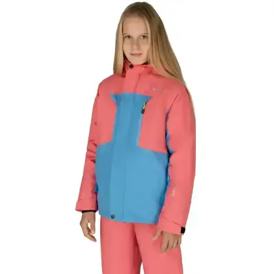 Kurtka Narciarska Dziecięca Fischer Dash JR Calypso Coral 2025