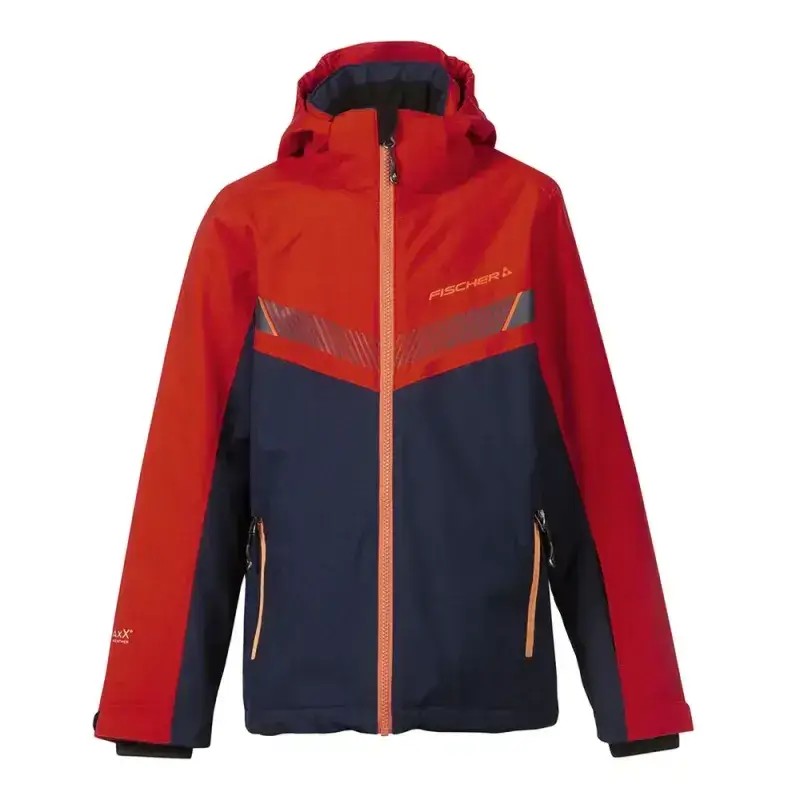 Kurtka Narciarska Dziecięca Fischer Kufstein Fiery Red