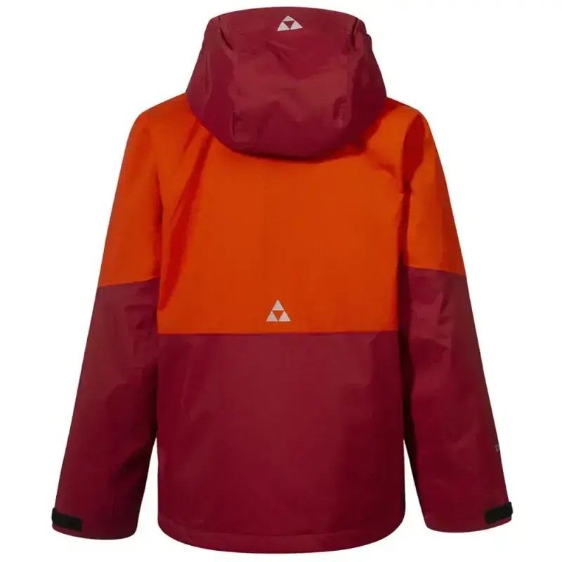 Kurtka Narciarska Dziecięca Fischer Bansko JR Tomato Red