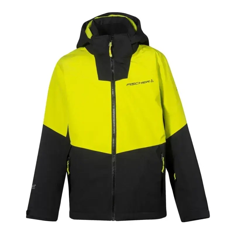 Kurtka Narciarska Dziecięca Fischer Bansko JR Evening Yellow