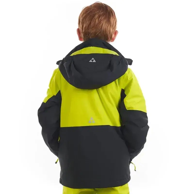 Kurtka Narciarska Dziecięca Fischer Bansko JR Evening Yellow