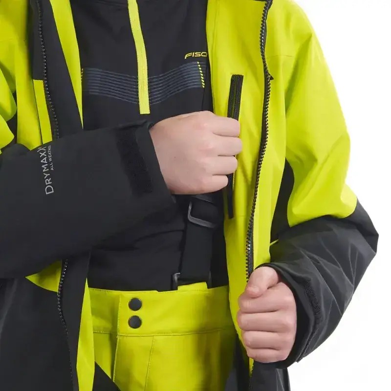 Kurtka Narciarska Dziecięca Fischer Bansko JR Evening Yellow