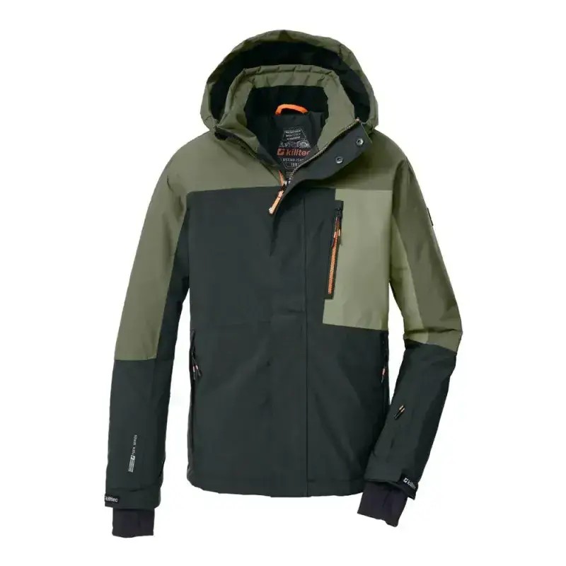 Kurtka Narciarska Dziecięca Killtec Ksw 200 Bys Dark Olive 2026