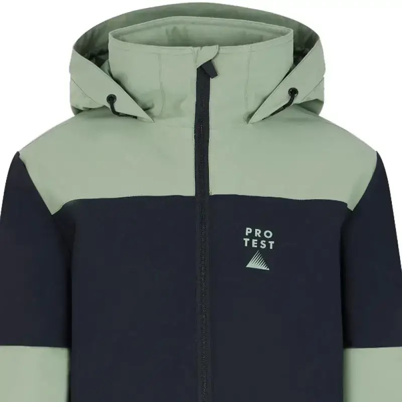 Kurtka Narciarska Dziecięca Protest Prtdecks JR Marl Green 2025