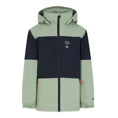 Kurtka Narciarska Dziecięca Protest Prtdecks JR Marl Green 2025