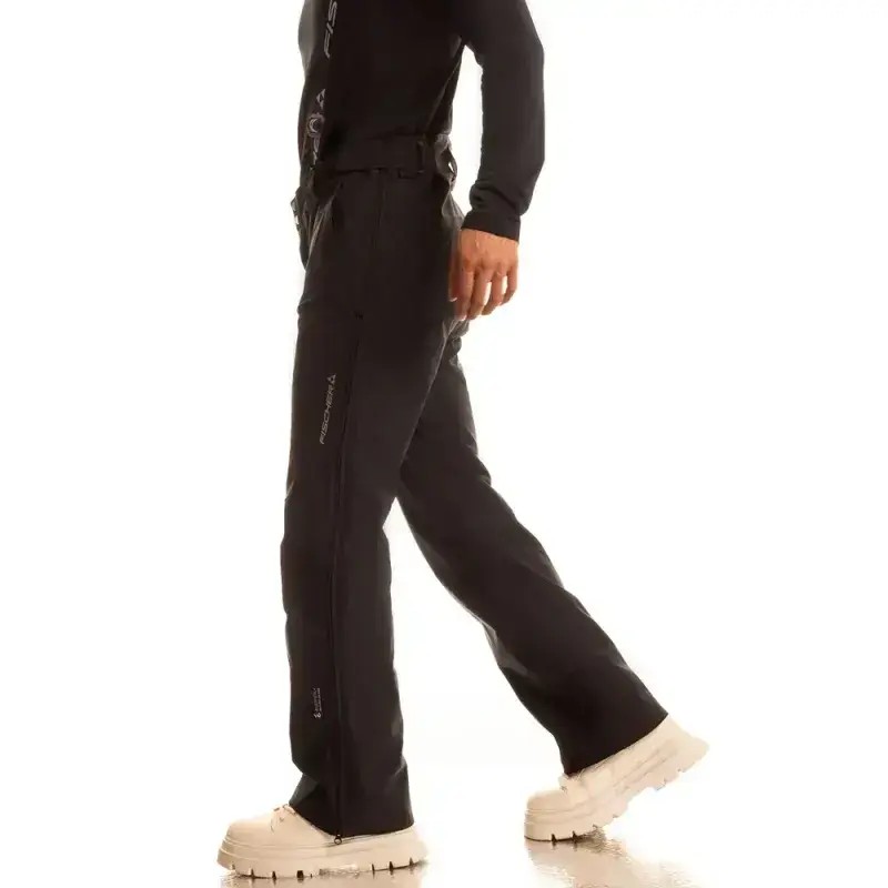 Spodnie Narciarskie Fischer Premier Full Zip Black 2026
