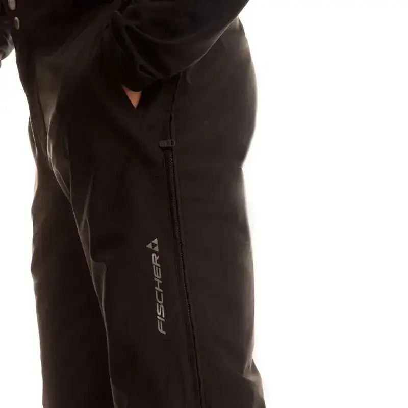 Spodnie Narciarskie Fischer Premier Full Zip Black 2026