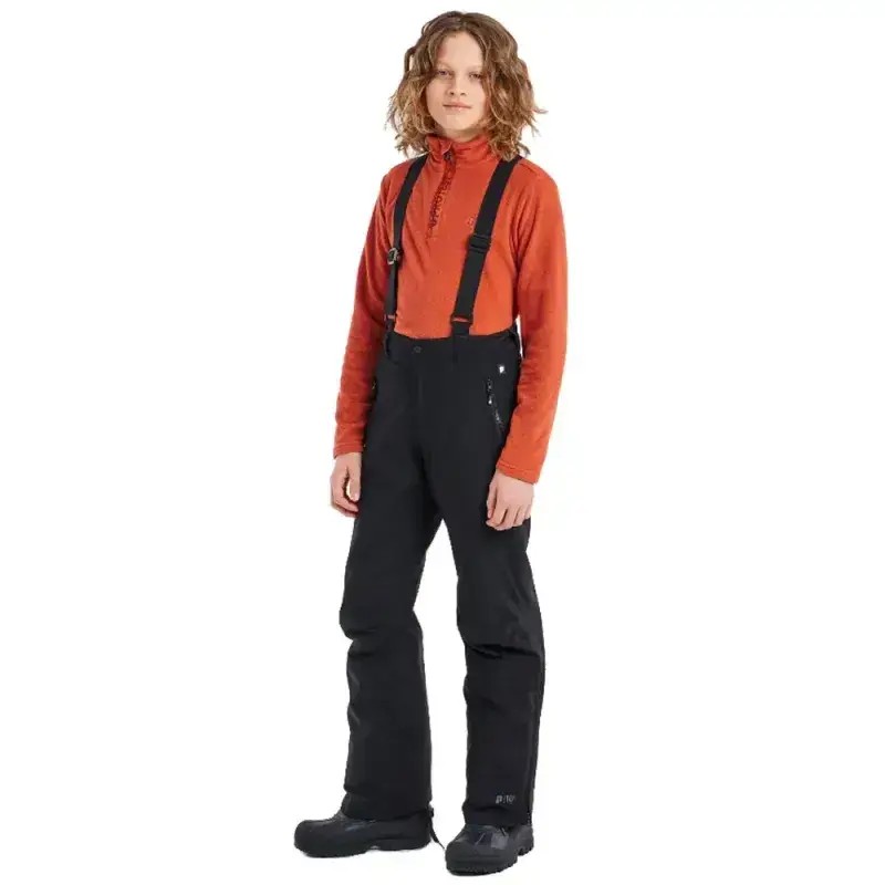 Spodnie Narciarskie Dziecięce Protest Spiket JR True Black 2025