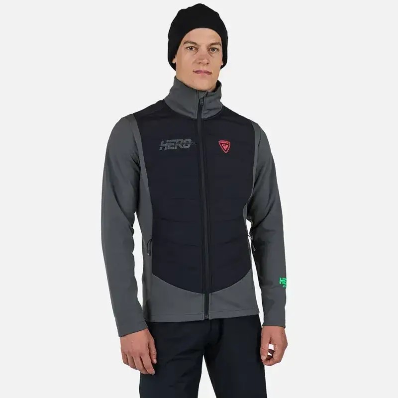 Bluza Rossignol New Hero Classique Hybrid Clim Onyx Grey 2025 (druga Warstwa)