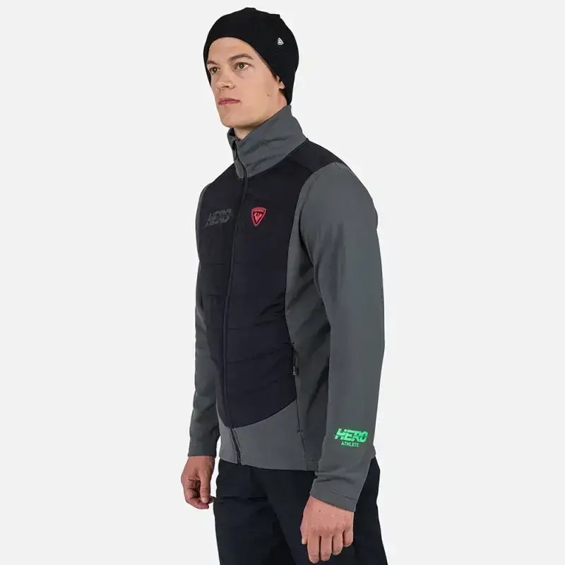 Bluza Rossignol New Hero Classique Hybrid Clim Onyx Grey 2025 (druga Warstwa)