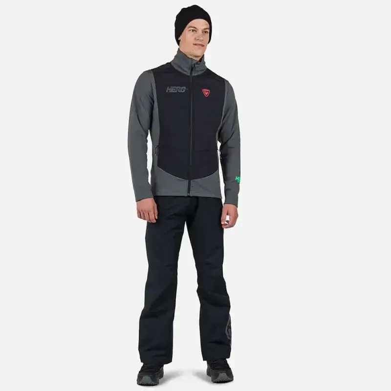 Bluza Rossignol New Hero Classique Hybrid Clim Onyx Grey 2025 (druga Warstwa)